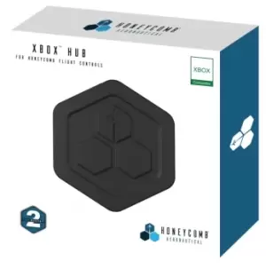 Image of Honeycomb Flight Control Throttle and Rudder Pedal USB Hub, Officially Licenced for Xbox