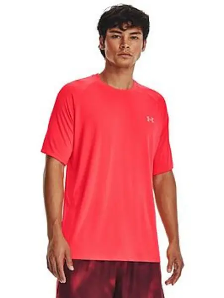 image of Under Armour Training Tech Reflective T-Shirt - Pink