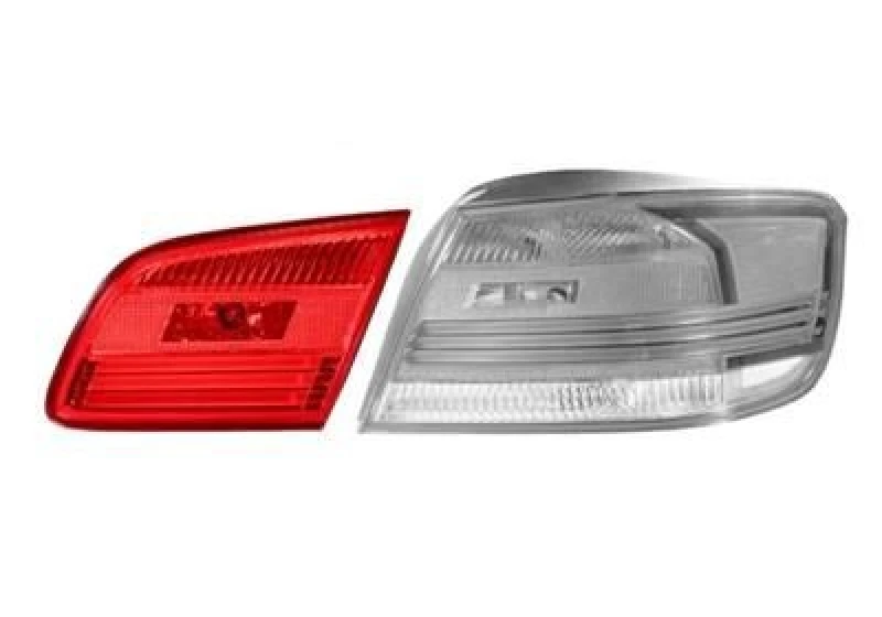 Image of VAN WEZEL 0659924U Rear light Inner Section, with bulb holder, Right Combination Rearlight (391)