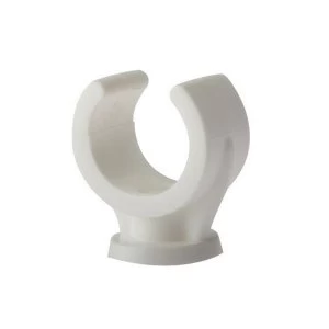 Image of ForgeFix Pipe Clip Single Openlock 15mm Box 100