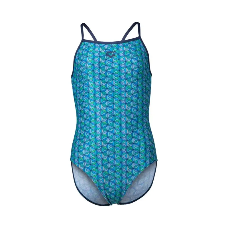 Image of Arena Starfish Swimsuit - Blue Blue 10 - 11 Years