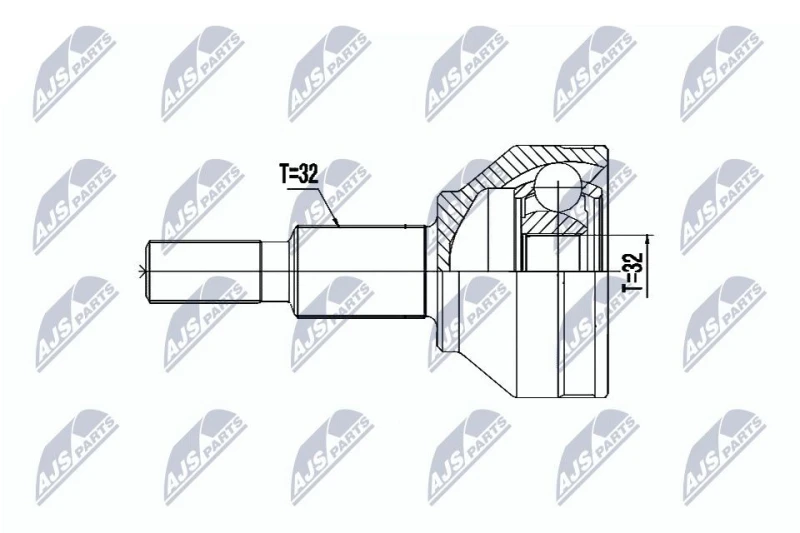 Image of NTY CV joint kit NTY NPZ-CH-029