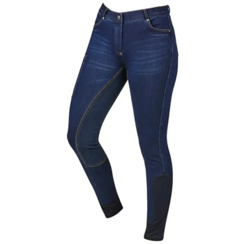 Image of Dublin Shona Gel Full Seat Breeches Light Blue