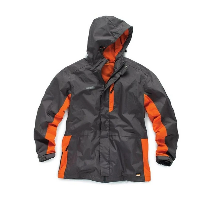 Image of Scruffs Mens Work Jacket in Charcoal Size: Small Charcoal Male S