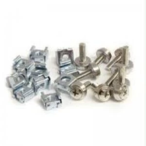 image of StarTech.com 50 Pkg M5 Mounting Screws & Cage Nuts for Server Rack