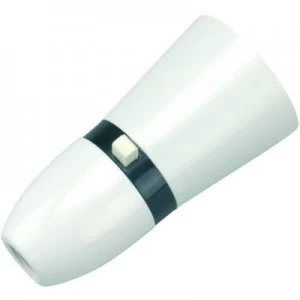 Image of Wickes Switched Lampholder - White
