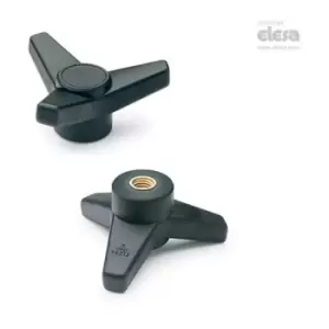 Image of Elesa - Three-arm knob-VB.639/45 B-M8