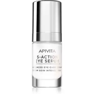 image of Apivita 5-Action Eye Serum intensive serum for the eye area 15 ml