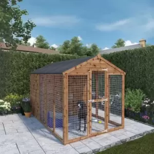 Image of Mercia 10' x 6' Staffordshire Dog Kennel and Run