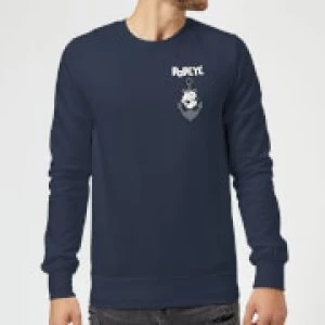 Image of Popeye Anchor Sweatshirt - Navy - 3XL