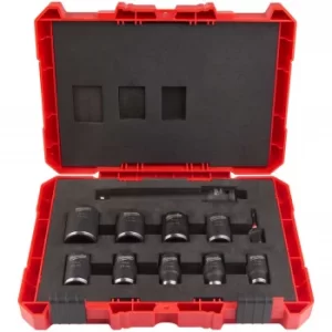 Image of Milwaukee 11 Piece 1/2" Drive Shockwave Impact Duty Socket Set
