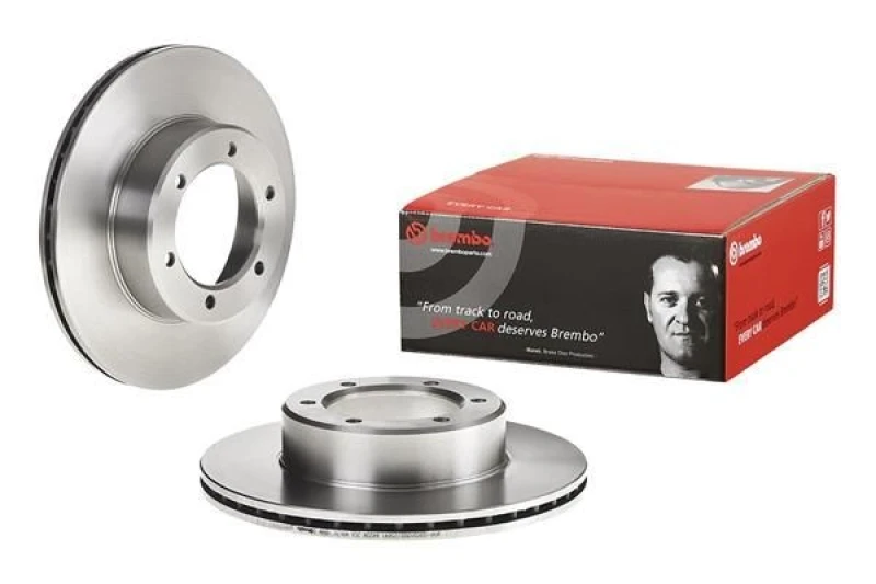 Image of BREMBO Brake disc BREMBO 09.5173.14