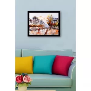 Image of SC0970 Multicolor Decorative Framed MDF Painting