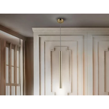 Image of Schuller Lighting - Schuller Varas - Integrated LED Ceiling Pendant Gold