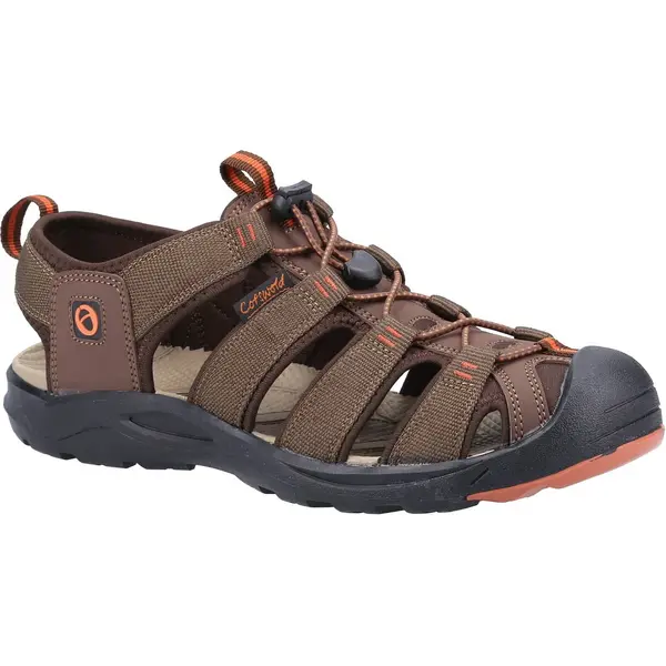 Image of Cotswold Mens Marshfield Walking Hiking Water SportsShoes Sandals - UK 10 Brown male GDE2528BRO10