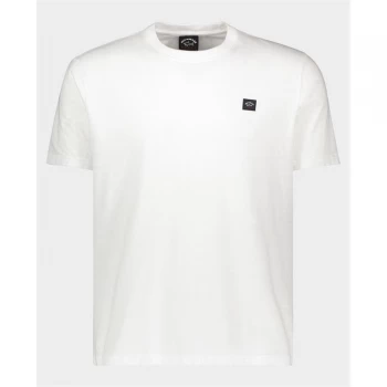Image of Paul And Shark Sport Paul & Shark Sport Plain Logo T Shirt - White 010