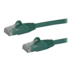 image of StarTech Green Gigabit Snagless RJ45 UTP Cat6 Patch Cable Patch Cord 1m