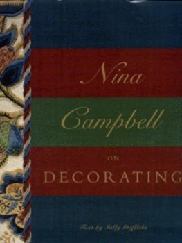 Image of Nina Campbell on Decorating by Nina Campbell Hardback