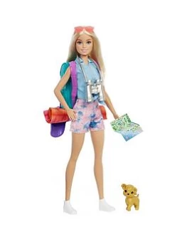 image of Barbie It Takes Two - Malibu Camping Doll With Puppy And Accessories