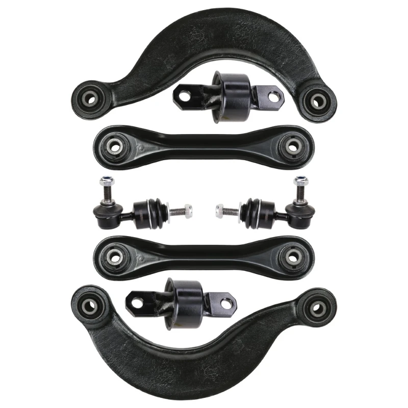 Image of RIDEX 772S0701 Control arm repair kit Rear Axle Left, with accessories Suspension Kit (772)