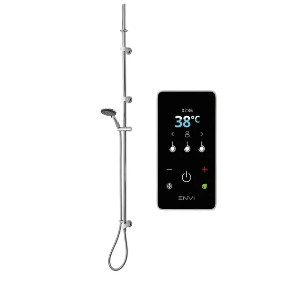 Image of Triton Showers Triton ENVi Ceiling Fed Electric Shower 9.0kW in Chrome