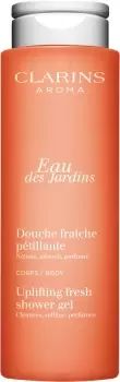 Image of Clarins Eau des Jardins Uplifting Fresh Shower Gel 200ml