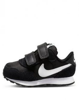 image of Nike Md Valiant Infant Trainer, Black/White, Size 4.5