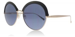 Max Mara MM Ilde II Sunglasses Black / Gold 1UV 57mm