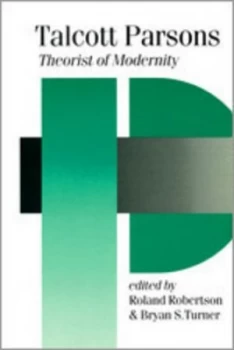 Image of Talcott Parsons by Roland Robertson Paperback