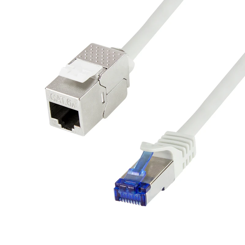 Image of LogiLink CC5072S networking cable Grey 5m Cat6a S/FTP (S-STP)