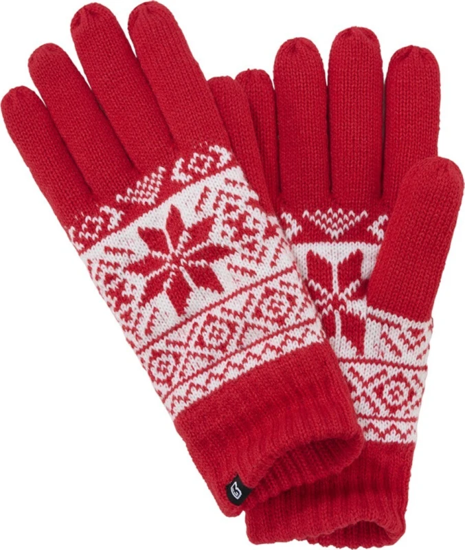 Image of Brandit Snow Gloves, red, Size M for Men