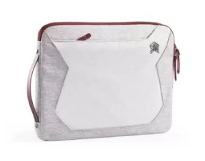 Image of Myth 13" Notebook Sleeve Case Windsor Wine White Red Slingtech Cable Ready Water Repellent Removable Shoulder Strap Scratch Resistant
