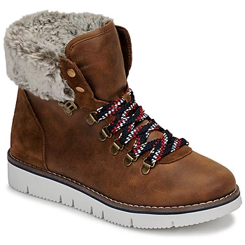 Image of Skechers BOBS ROCKY womens Mid Boots in Brown,4,5,6,7,2.5