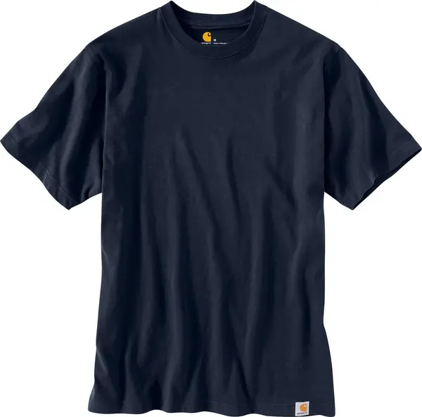 Image of Carhartt Workwear Solid T-Shirt, blue, Size XS