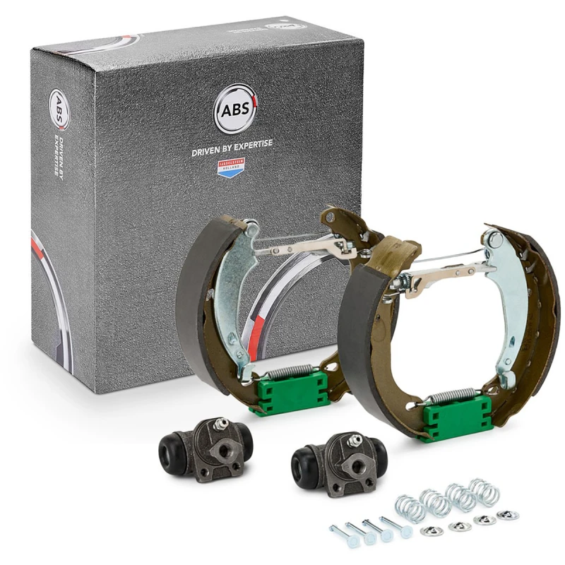 Image of A.B.S. 111416 Brake Set, drum brakes with accessories Brake Set,drum brakes (3859)