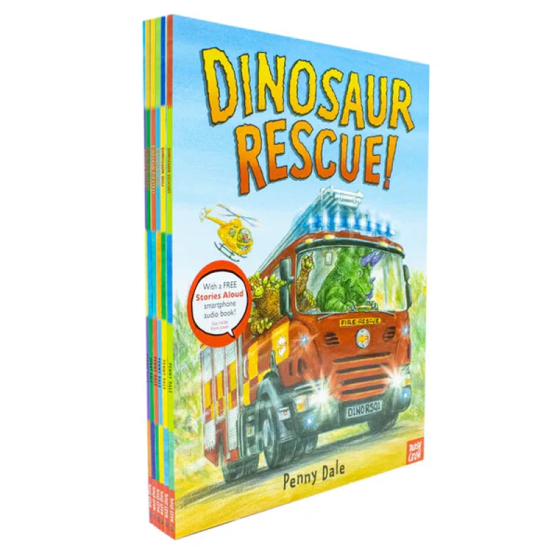 Image of Penny Dale's Dinosaurs Series 6 Book Set With Free Audio Book Penny Dale Books