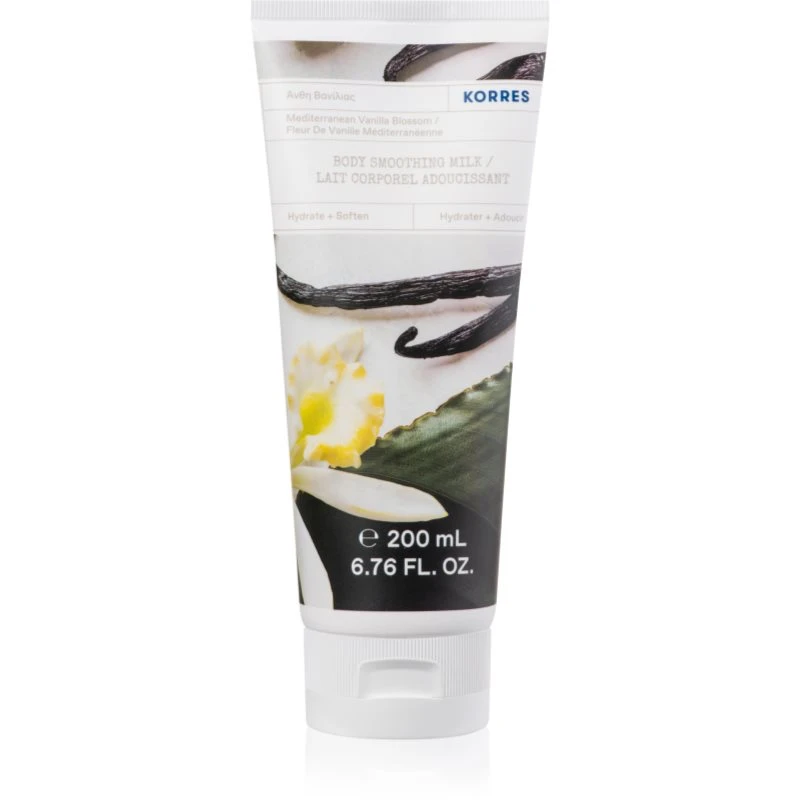 Image of Korres Mediterranean Vanilla Body Milk 200ml