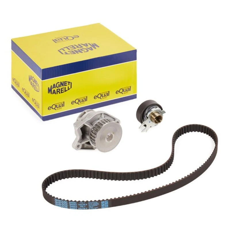 Image of MAGNETI MARELLI Water pump and timing belt kit MAGNETI MARELLI 132011160047
