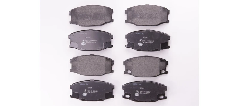 Image of HELLA Brake pad set HELLA 8DB 355 005-571