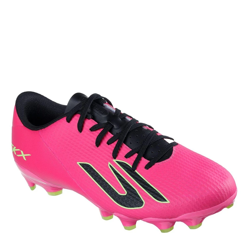 Image of Skechers SKX.2 Academy Adults Firm Ground Football Boots Pink/Black male 8 (42)