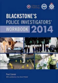 Image of Blackstones Police Investigators Workbook 2014 by Paul Connor Paperback