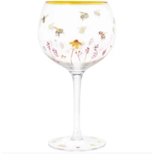 image of Busy Bees Gin Glass By Lesser & Pavey