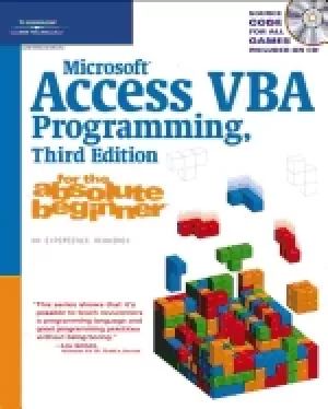 Image of microsoft access vba programming for the absolute beginner