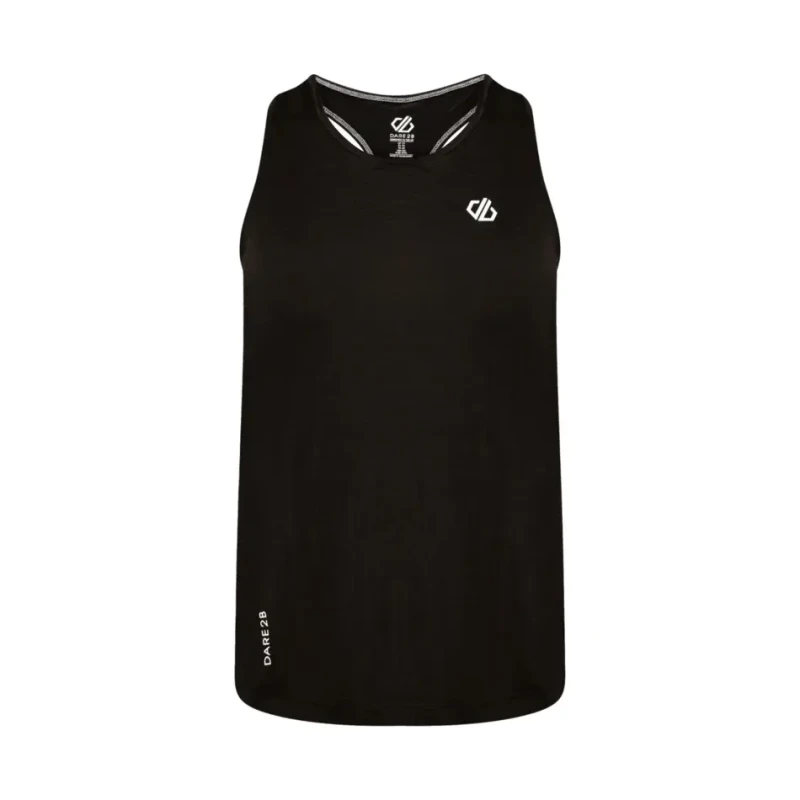 Image of Dare 2b Womens Modernize II Lightweight Wicking Running Vest 14 - Bust 38' (97cm) Black DAB046-800-14