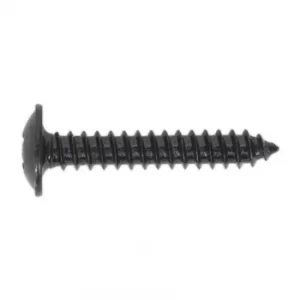 Image of Self Tapping Screw 4.2 X 25MM Flanged Head Black Pozi BS 4174 Pack of 100