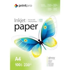 image of ColorWay Glossy A4 230gsm Photo Paper 100 Sheets