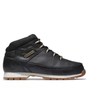 Image of Timberland Euro Sprint Hiker For Men In Black Black, Size 7