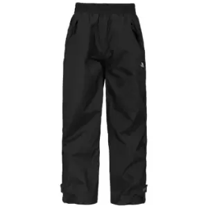 Image of Trespass Childrens/Kids Echo Waterproof Trousers (3/4 Years) (Black)