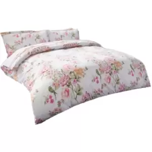 image of Belledorm Anisshka Duvet Cover Set (King) (Multicoloured) - Multicoloured