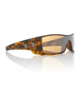 image of Oakley Havana rectangle OO9101 sunglasses